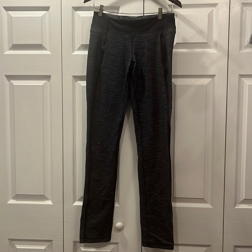 Lululemon mini flair leggings. Size 8